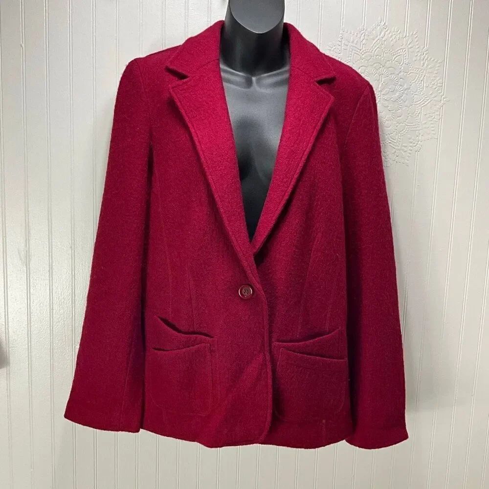 VINTAGE DAVID BROOKS 100% Wool Blazer